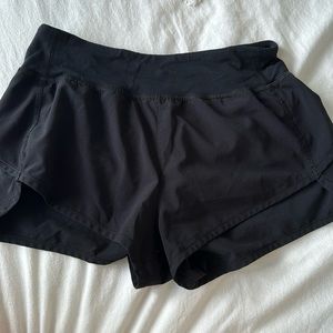 Black sport shorts